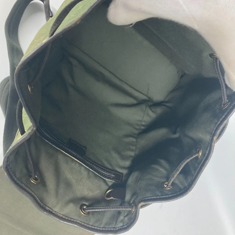 LOUIS VUITTON Brown Monogram Canvas Backpack
